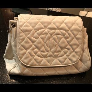 Authentic Chanel Caviar Timeless Flap Bag